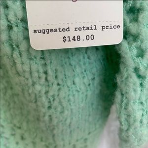 FREE PEOPLE SATURDAY MORNING CARDIGAN Mint M/L